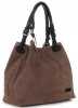 Bőr táska shopper bag Vittoria Gotti földszínű V90047CH